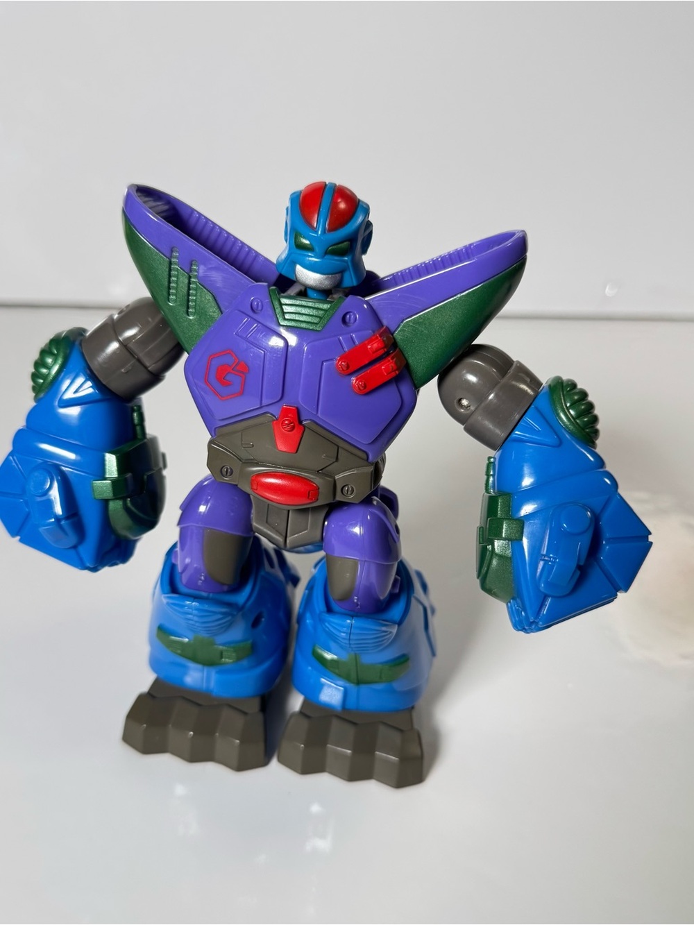 Playskool Transformers Go-Bots Guardian Robot Action Figure 2001 Hasbro 6”